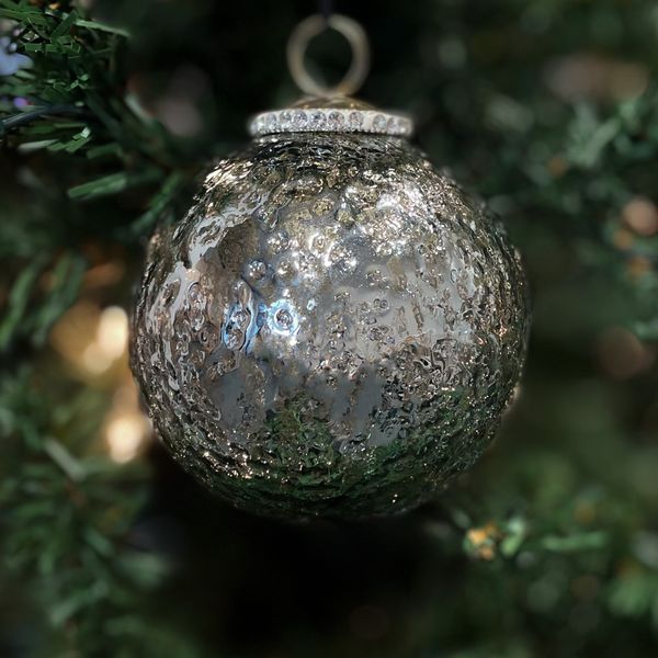 Hovedbilde Tozzia grå, julekule 3