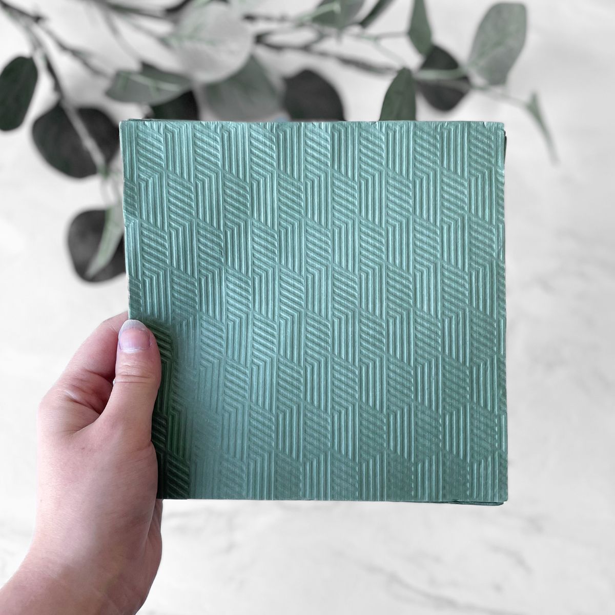 Servietter moderne grønn, 20-pk