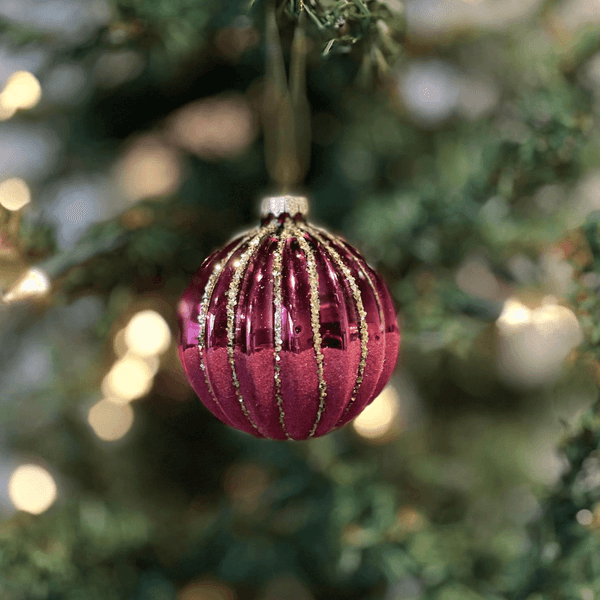 Hovedbilde Jette rosa, julekule 4